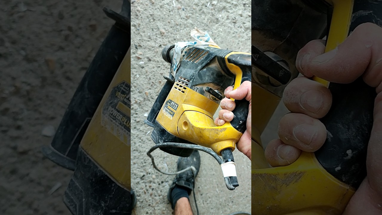 Power Plus X115 Hammer Drill after 8 years old*it's still working*