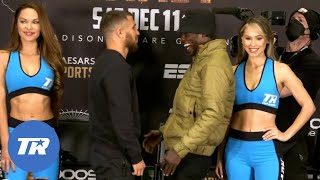 Lomachenko Tells Joke to Commey During First Faceoff | Loma vs Commey Sat. ESPN and ESPN+