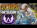 20 Tips You MUST Know for Season 9! (Apex Legends)