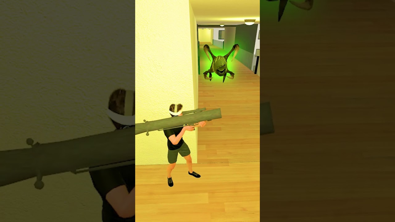 Anatoxich vs Lin Gang Melon Parasite Liminal Hotel in Garry's Mod