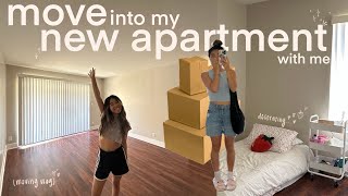 MOVEIN VLOG  ✨  moving into my new apartment, decorate with me + LOTS of thrift/target runs