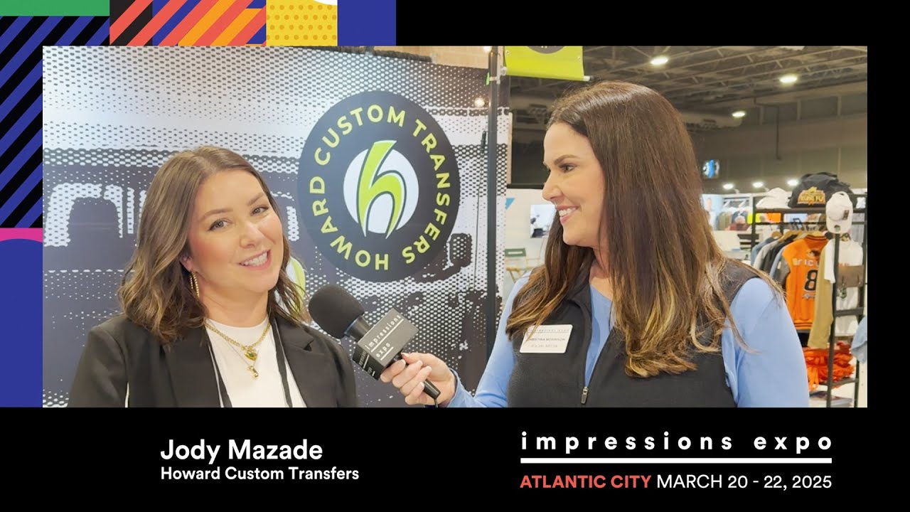 Howard Custom Transfers at Impressions Expo Atlantic City
