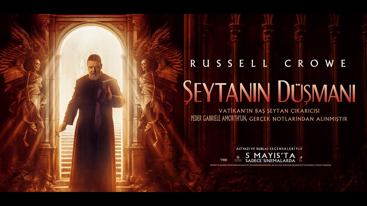 The Pope's Exorcist | Şeytanın Düşmanı | Türkçe Dublajlı Fragman | 5 Mayıs 2023 - YouTube