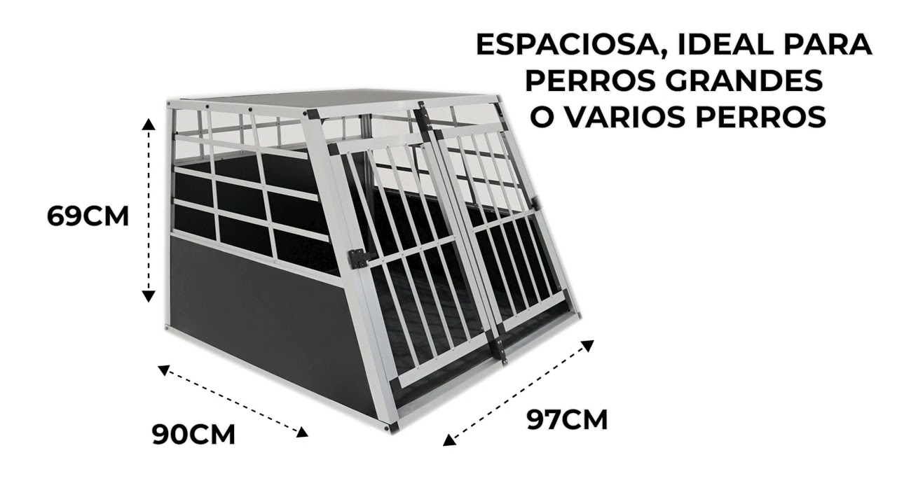 Car Dog Pet Crate Spanish