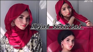 comfortable ✨🧕 layered wedding Hijab Tutorial | Full Coverage hijab styles