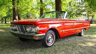 1963 Mercury Comet S-22 Convertible.  Charvet Classic Cars