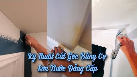 Cắt Chỉ Sơn Nước Bằng Cọ || Kỹ Thuật Thượng Thừa Của Thợ Sơn Nước || sbtsbr