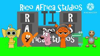 Rico Africa Studios El Azul Maezador Logo Remake Speedrun Kinemaster In The Cartoon Characters