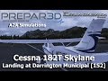 Landing at Darrington Municipal [1S2] - A2A Cessna 182T Skylane - Prepar3D v3.4