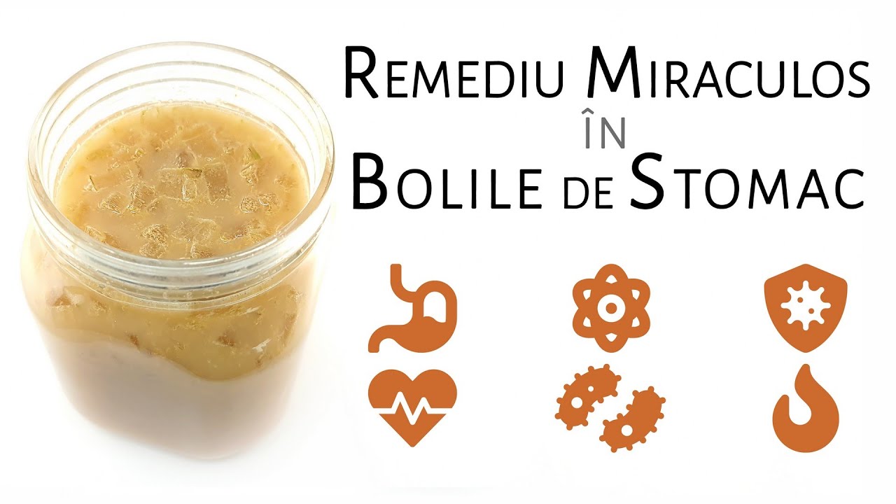 Remediu miraculos n bolile de stomac cu numai 3 ingrediente