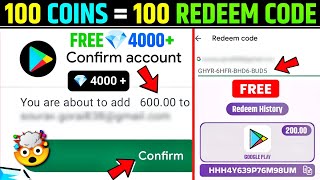 FREE REDEEM CODES INSTANT 🤩 | BEST REDEEM CODE APP | HOW TO GET GOOGLE PLAY STORE REDEEM CODES FREE screenshot 3