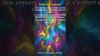 3 Faits Incroyables Que Vous Ne Connaissiez Pas! 🤯 #Shorts