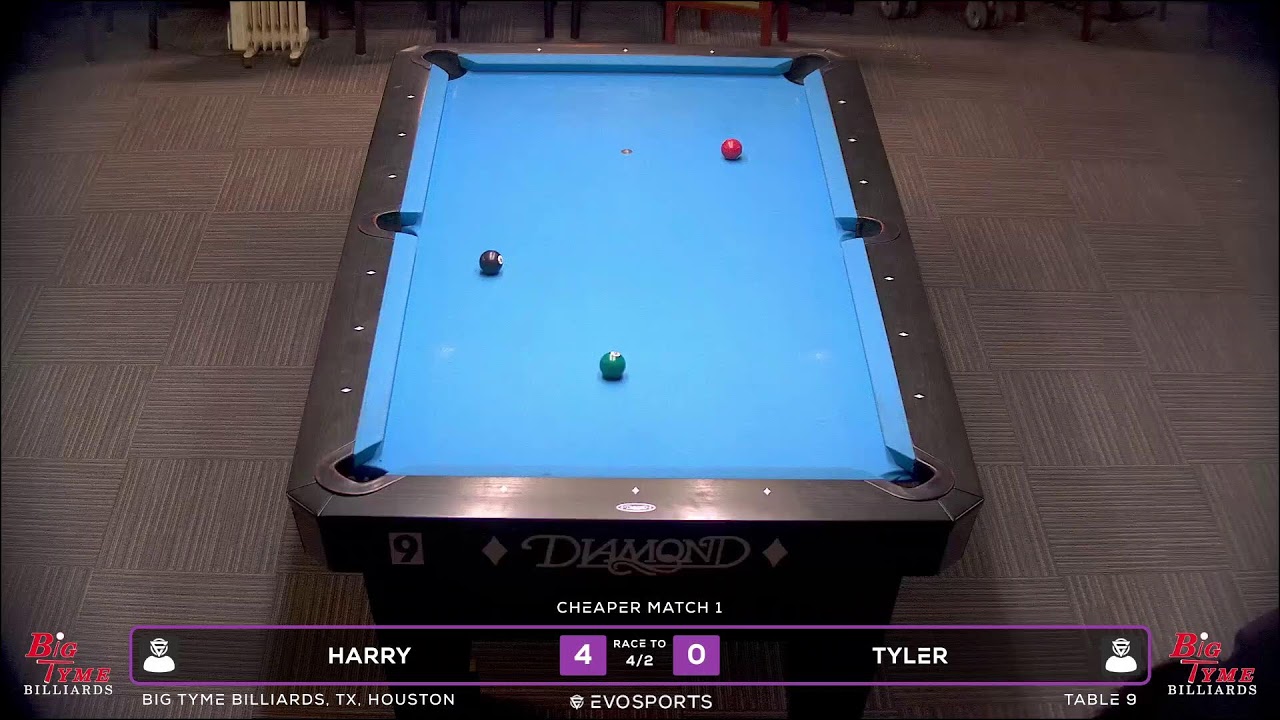 HARRY vs TYLER - BIG TYME BILLIARDS - TABLE 9 | EvoSports