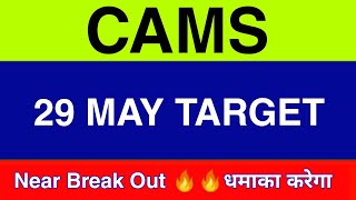 Cams Share share 29 May | cams share latest news | cams share price today news