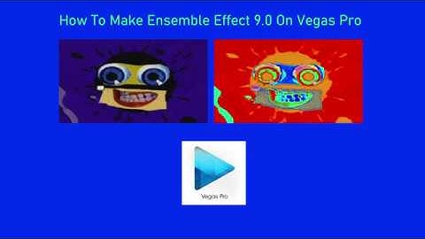 How To Make Ensemble Effect 9.0 On Vegas Pro