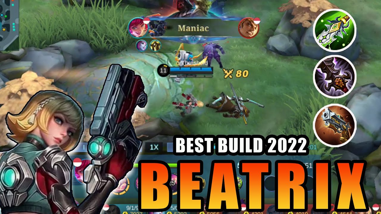 BEATRIX GAMEPLAY | BEATRIX BEST BUILD 2022 | DIDIKAN BEATRIX OHEB ...