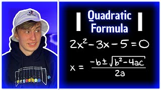 Quadratic Formula || Solving Quadratic Equations | Algebra 1
