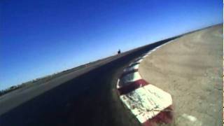 turn two Buttonwillow raceway crash