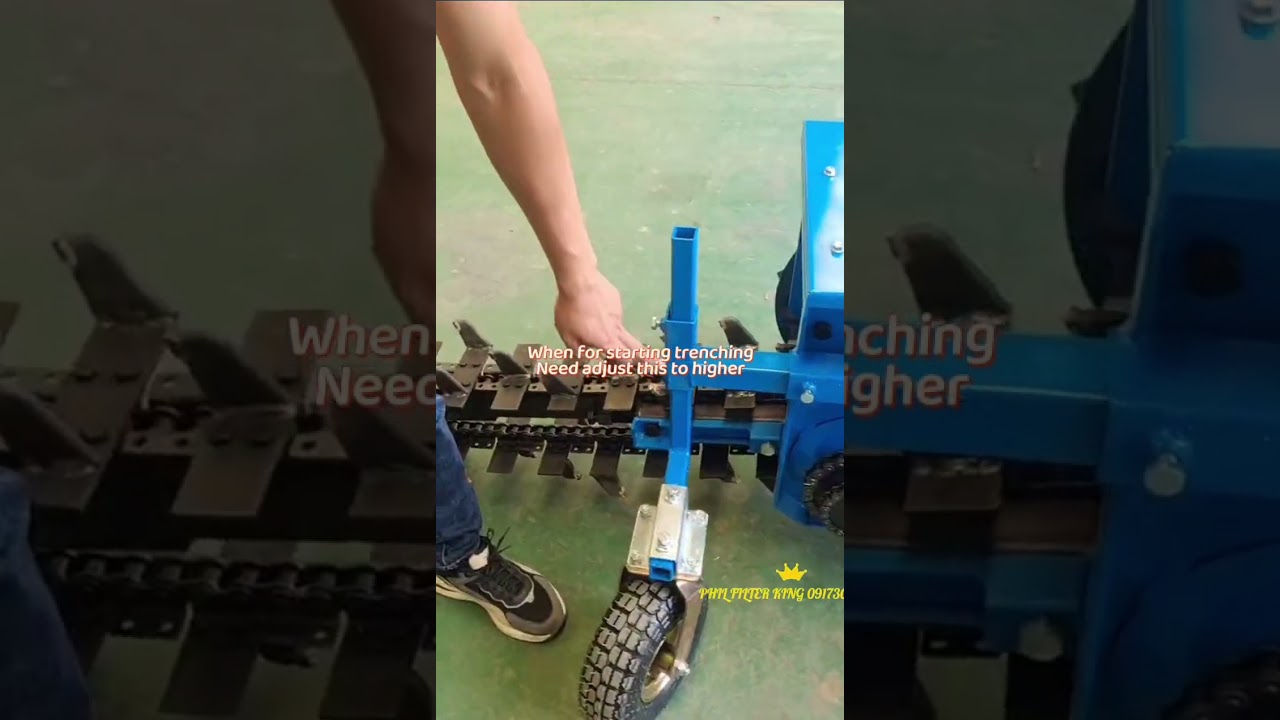 Mini trencher guideline for new user 