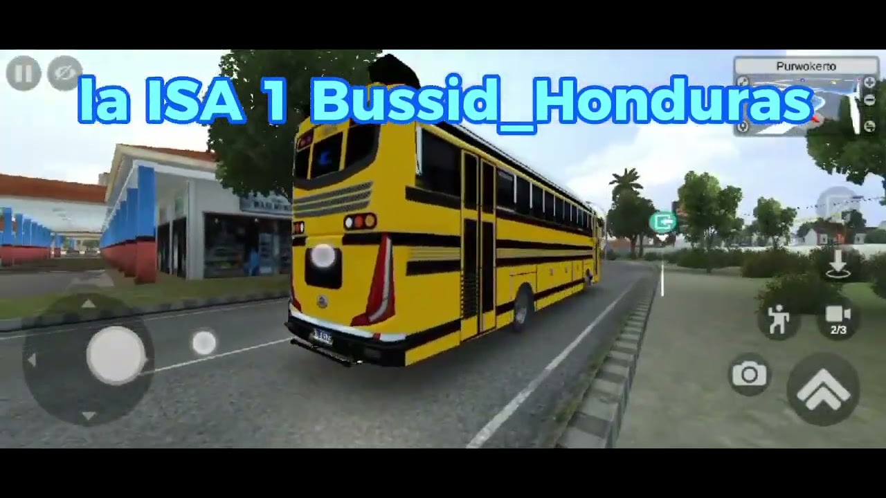la ISA 1 bus simulator indonesia - YouTube