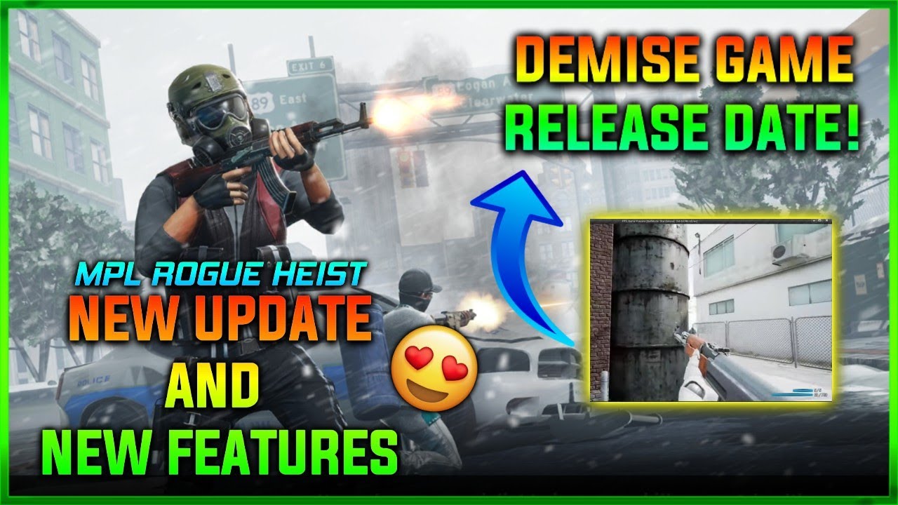 Rogue Heist New Update and Features with Bags | Demise Game Release Date