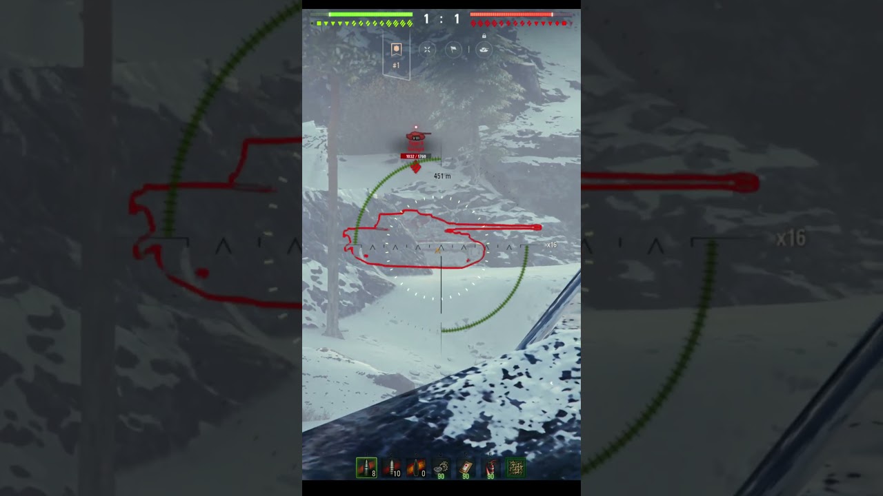FV4005 3 blind shots 3 kills the big boss has a sixth sense wot