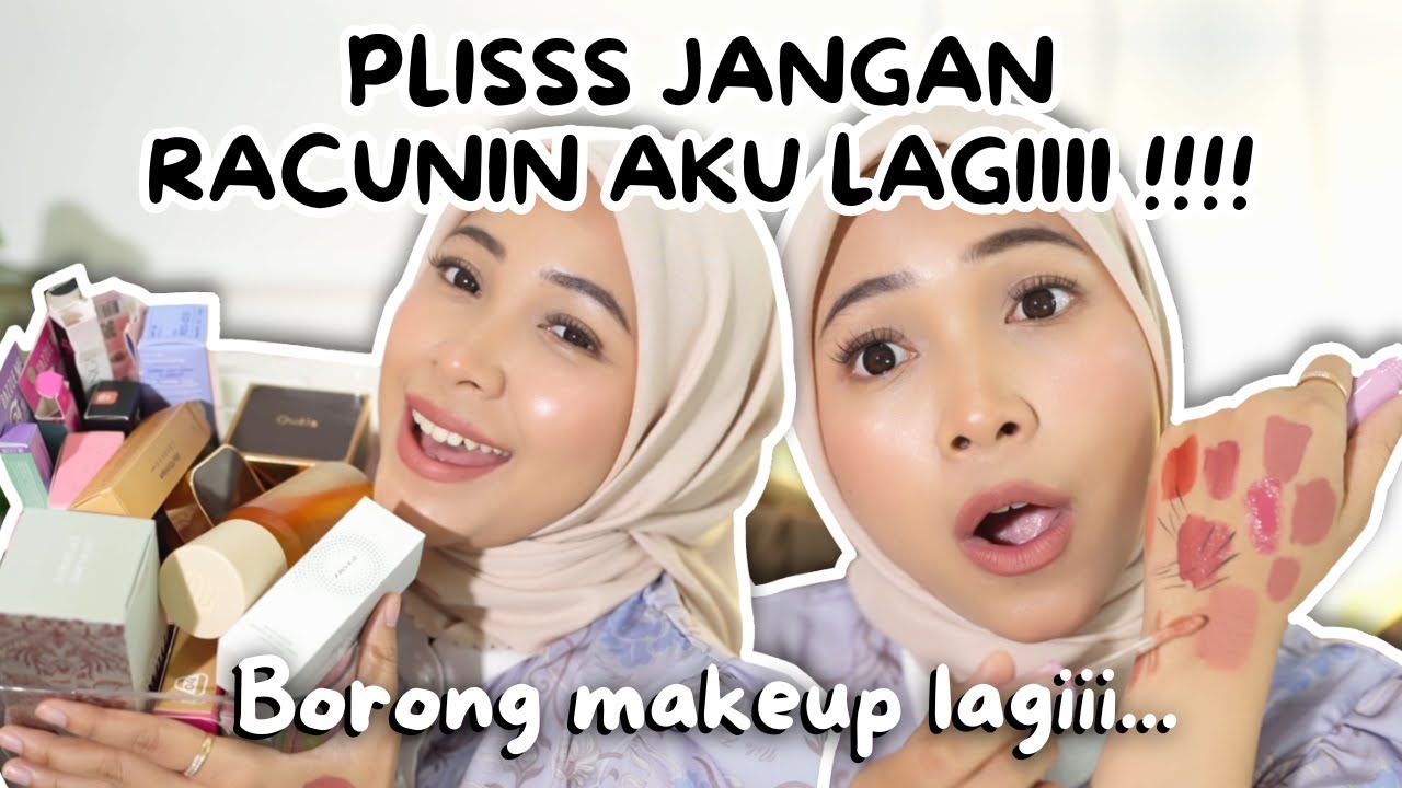 NGABISIN DUIT BORONG MAKEUP TERUSSS !! DEMI REQUEST KALIAN !! SHOPEE HAUL IJFINA