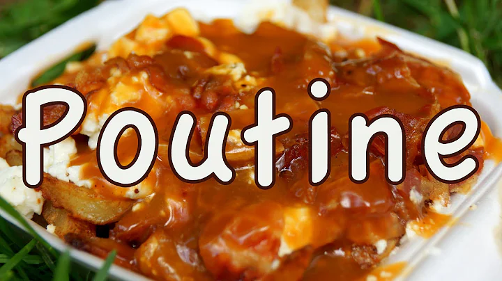 Eating Poutine Taste Test Challenge in Montreal Quebec Canada