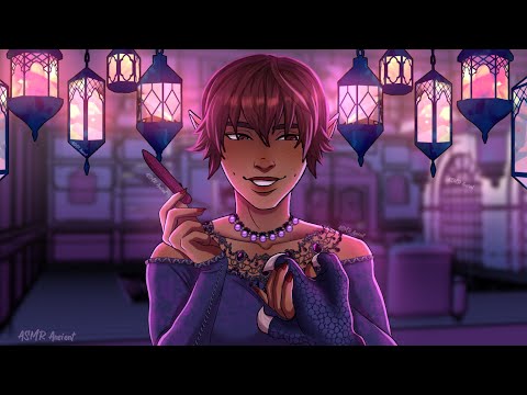(Fantasy ASMR) Grooming your Paws and Claws at the Salon (whisper, tapping, filing, brushing)