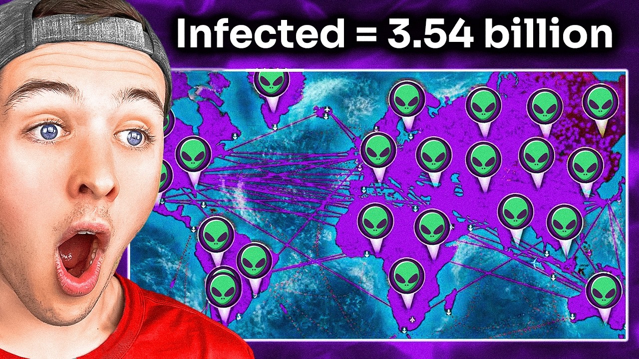 I Started an ALIEN VIRUS To Destroy The Human Race! (Plague Inc)