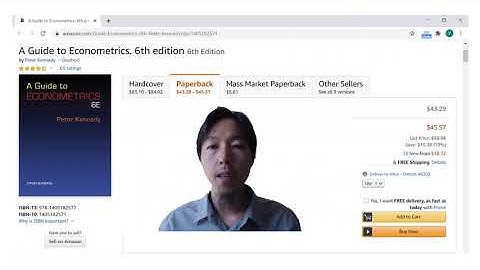 6.6) Book Review: A Guide to Econometrics