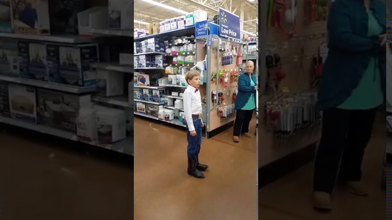 "WALMART BOY" MASON RAMSEY YODELING FULL PERFORMANCE YouTube