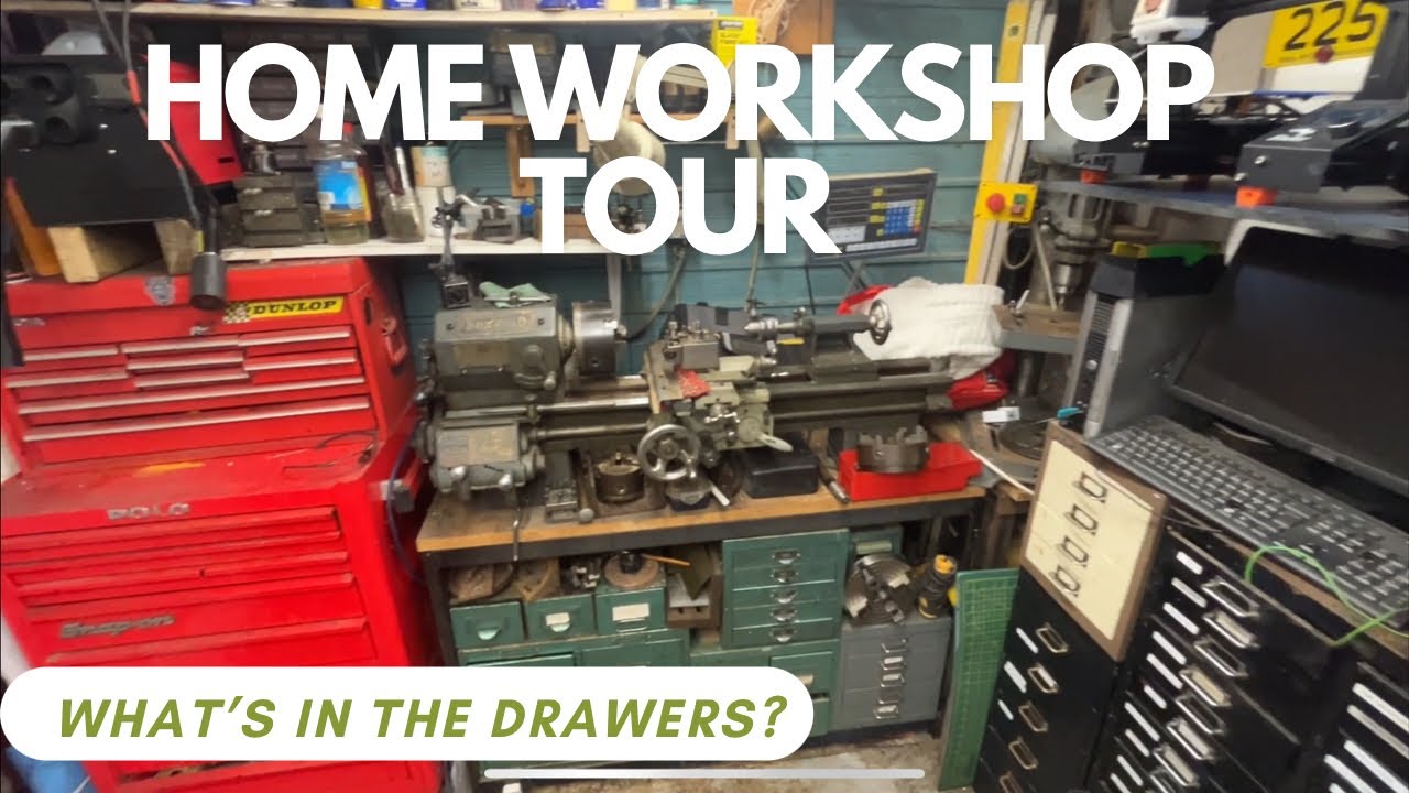 Home Workshop Tour 2025 | Tools, Storage & What’s In the Drawers?