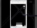 fillet- autocad tutorial. #autocad #sketchuphindi #shorts