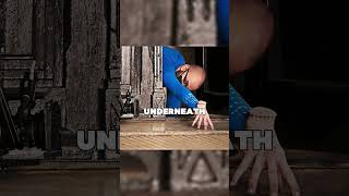 Netflix literally had to cut holes in the floor just to film a hand in wednesday