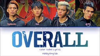 OVA - “OVER ALL” Color Coded Lyrics (Malay/English)