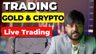 🔴 LIVE: BTC & Gold Ready to Explode? Bitcoin, ETH, XRP Live Trading | Crypto News Today
