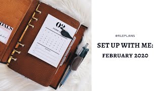 Set Up With Me: February 2020 (EDC)