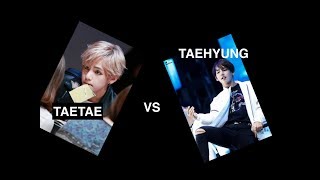 BTS TAETAE VS TAEHYUNG ( TAEHYUNG (V) CUTE & SEXY MOMENTS) 방탄소년단 태형 (뷔)