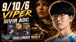 Viper Sivir Repeated Kills Build to a Late Double Kill in an ADC Loss