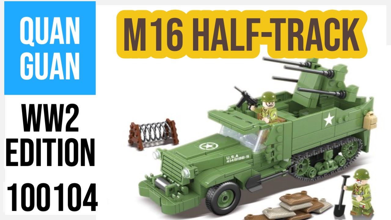 General Jim's /Quan Guan 100104 M16 Half Track Air Defense Vehicle