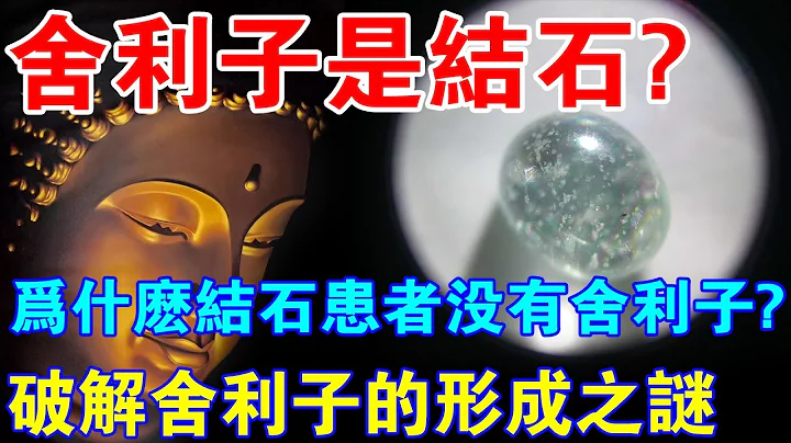 舍利子是结石吗？为什么结石患者没有舍利子？带你破解舍利子的形成之谜 - 天天要闻