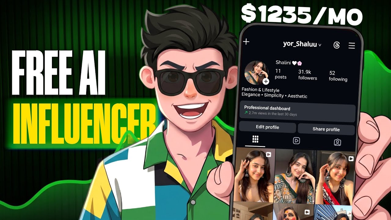 How to Make an AI Influencer for FREE (And Actually Make Money) - YouTube
