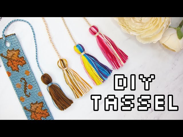 DIY tassel tassel bookmark tassel happy box fan small ear hanging small  T4R6