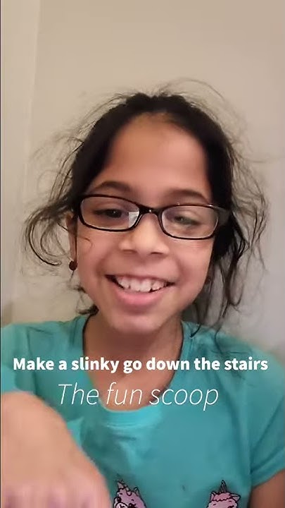 How To Make A Slinky Go Down Stairs How to make your slinky move down the stairs - YouTube
