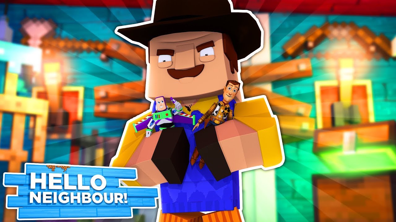 Minecraft - HELLO NEIGHBOUR HAS TAKEN ALL THE TOYS!