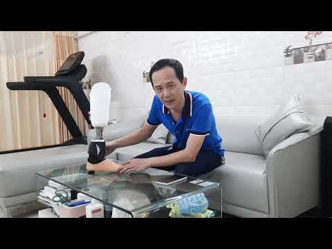 Proprio foot - Khớp cổ chân điện tử thủy lực với bàn nhíp carbon cho chân giả dưới gối hoặc trên gối