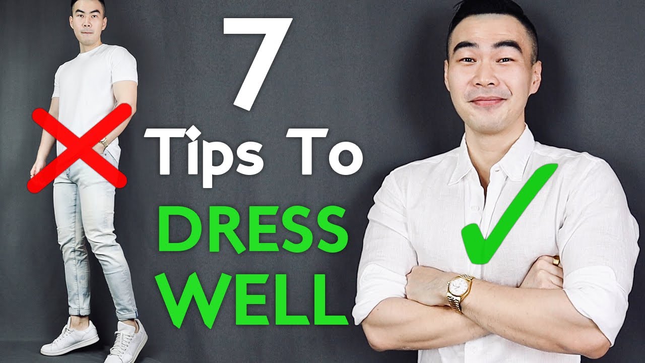 Top 7 Tips To Dress Well For Asian Men | ASIAN STYLE HACKS - YouTube