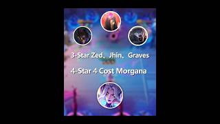 4-Star Morgana vs. 3 Three-Star 5-Costs. The result? Absolute domination. 🔥