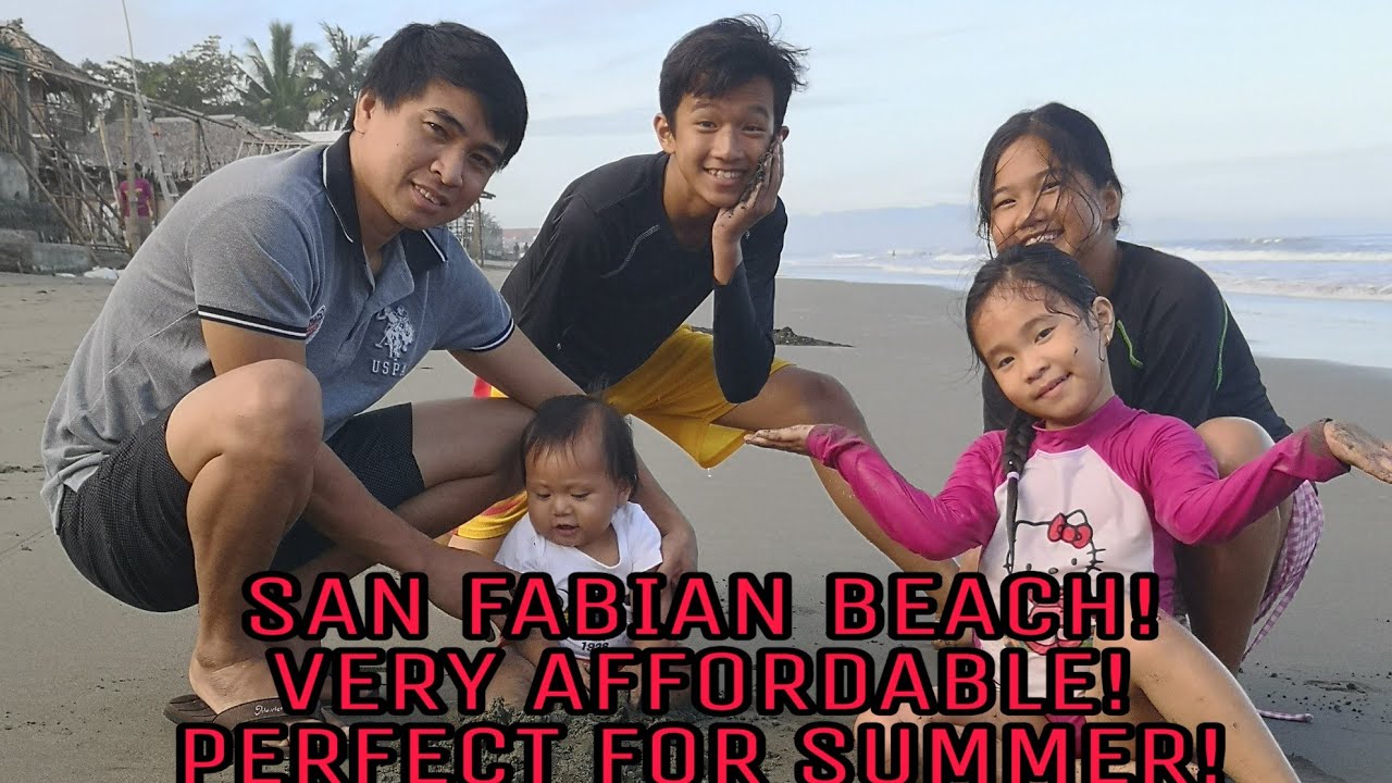 SAN FABIAN BEACH, PANGASINAN QUICK GETAWAY! YouTube